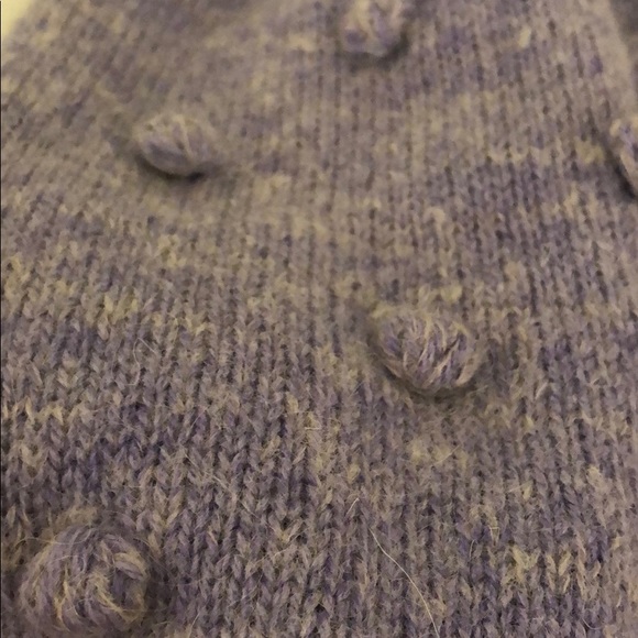 DEMYLEE X J.crew Puff- sleeve Pom-pom Sweater - Picture 3 of 5